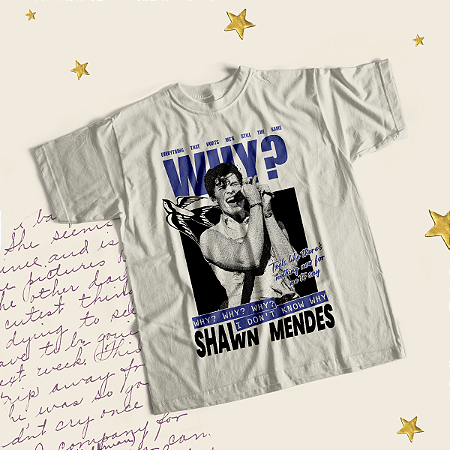 Camiseta | Shawn Mendes - Why Why Why