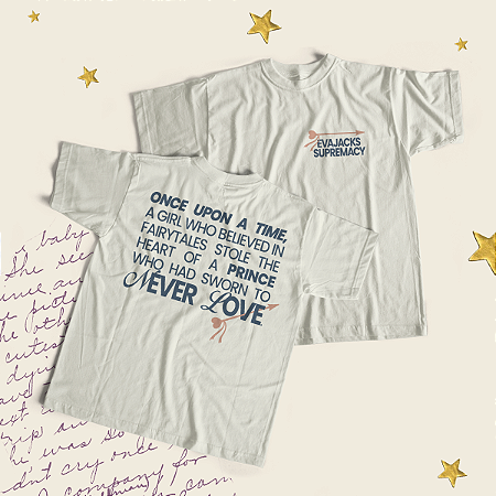 Camiseta | Evajacks Supremacy (Era uma vez um coração partido)