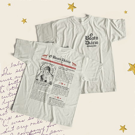 Camiseta | O Boato Diário (Era uma vez um coração partido)