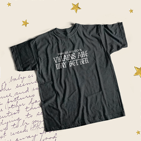 Camiseta | Villains are way better (Assistente do vilão)