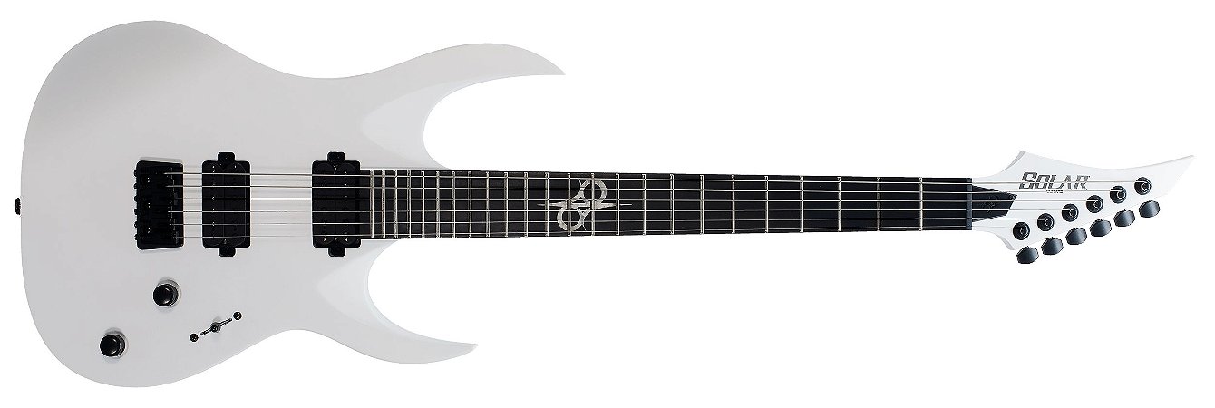 Guitarra Solar A2.6w White Matte