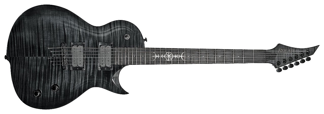 Guitarra Solar Gc1.6a Killertone Signature Flame Black Gloss