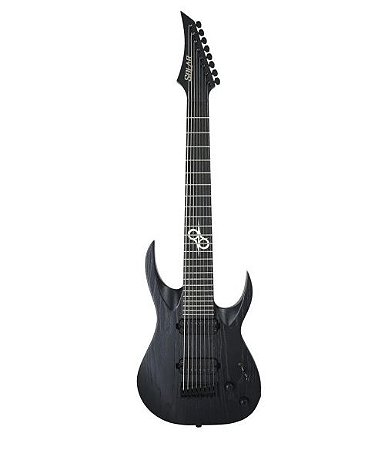 Guitarra Solar 8 Cordas A2.8bop Black Open Pore