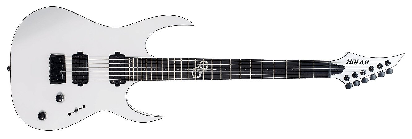 Guitarra Solar S2.6w White Matte