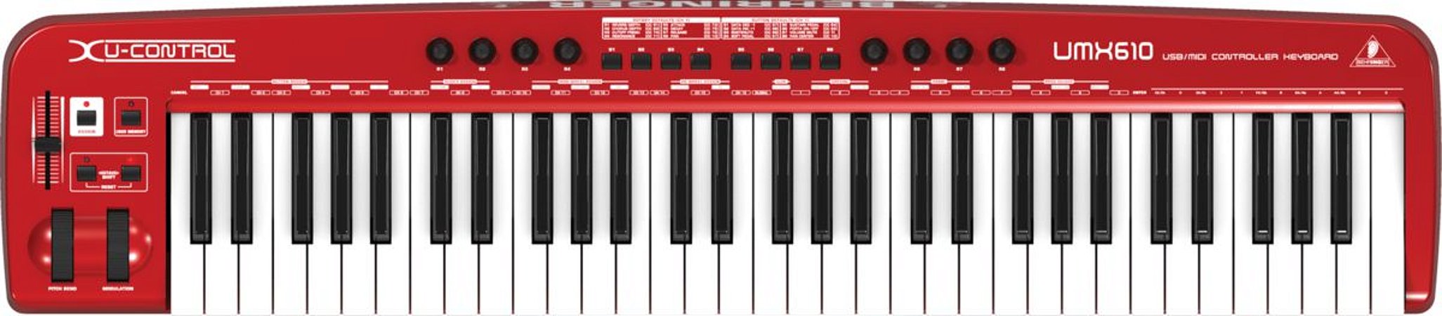 Controlador USB/MIDI - UMX610 - Behringer