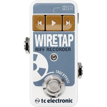 Processador de efeitos WIRETAP RIFF RECORDER - TC ELECTRONIC