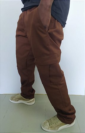 CALÇA CARGO ESZE SARJA MARROM - ESZE | Skate Shop | Camisetas, Moletons,  Corta Vento, Roupas, Acessórios e Mais
