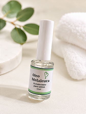 Fortalecedor para Unhas com Óleo de Melaleuca - 10ml