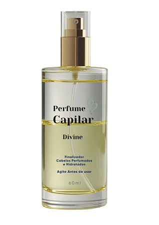 Perfume Capilar Divine - Finalizador e Hidratante