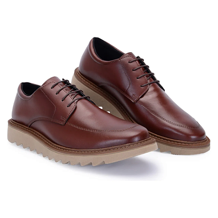 Sapato Masculino Social Oxford Marrom