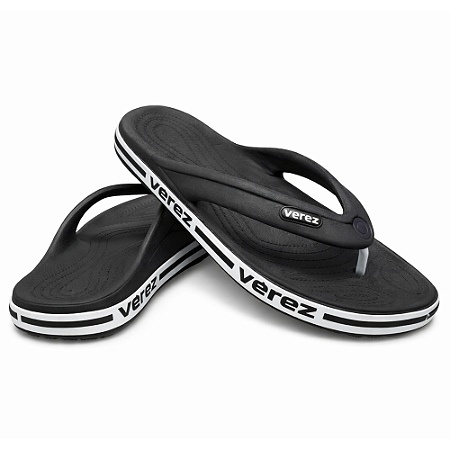 Chinelo Vérez Preto Masculino e Feminino Apex Confortável Original