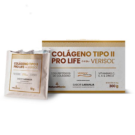 Colágeno tipo 2 pro Life com Verisol® da NaturalMania