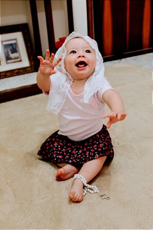 Véu baby Terezinha do Menino Jesus