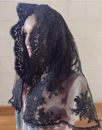 Véu Tradicional Regina Caeli luxo