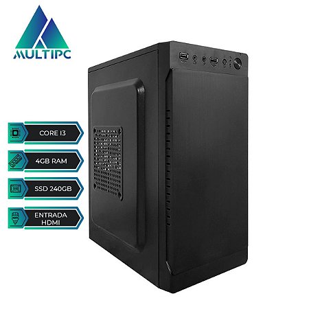 Computador MultiPC Home Pro Core I3 2100 SSD 240gb