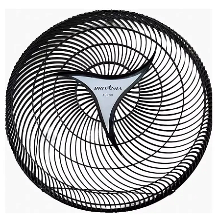 Conjunto de grade frontal e traseira 36cm  | Ventilador Britânia B30S ( 033011028 ) / Protect 30 ( 033011047 ) / B30 Silencium ( 033011068 )