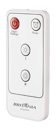 Controle remoto| Aquecedor BAQ2200B Britânia - 061951013