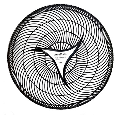 Grade FRONTAL | Ventilador Britânia Mega Turbo 50 / Mega Turbo 50 SIX - 033011082 / 033011091 / 033011092 / 033011095 / 033011007