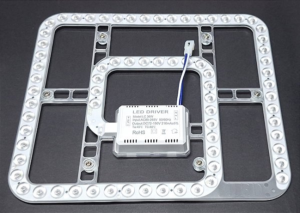 Placa LED 36W ASTRO | Ventilador de teto Ventisol