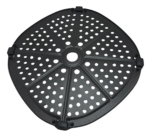 Grelha COM 4 apoios borracha FRT525 / FRT526 / FRT527 - Airfryer Cadence ( 20cm x 20cm )