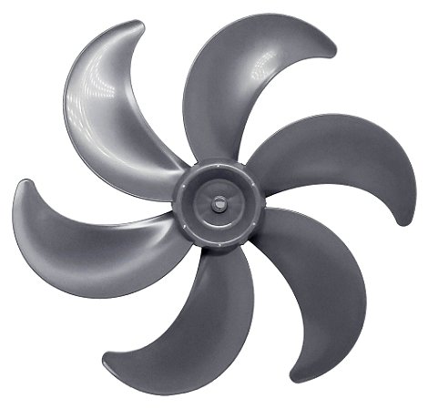 Hélice Cinza | Ventilador Protec 30 ( 033011094 -serie J até S) / Ventus Turbo ( 033011107) / B30 Turbo ( 033011111 / 0333011118 - serie A até D) / BVT30 Turbo ( 033011125 - serie A,B,D,E,F -exceto C) / BVT301 ( 033011170)