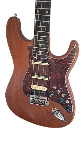 Guitarra de Luthier Moderna Handmade com Chaves de Timbre