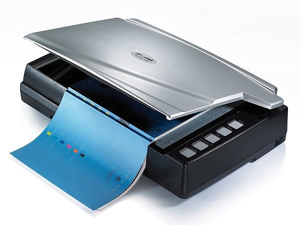 Scanner Plustek OpticBook A300 - Mesa Plana A3 - Especial para Livros