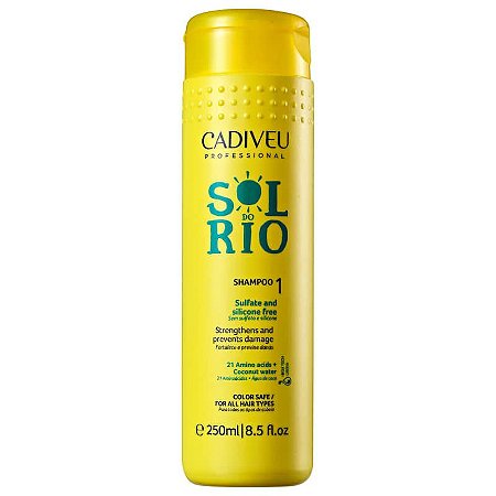 Shampoo Sol do Rio sem Sulfato 250ml - Cadiveu