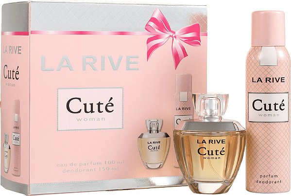 Kit Cute Woman Eau de Parfum Feminino 100ml - La Rive