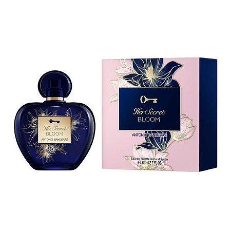 Perfume Her Secret Bloom Feminino EDT 80ml - Antonio Banderas