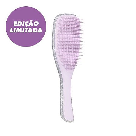 Escova The Wet Detangling Silver Glitter Lilac - Tangle Teezer