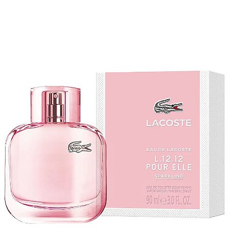 Perfume L.12.12 Pour Elle Sparkling EDT Feminino 90ml - Lacoste