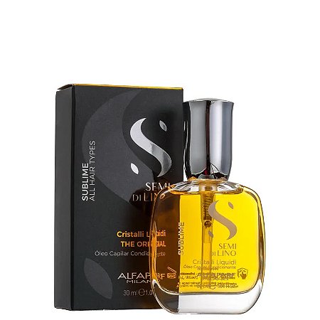 Óleo Capilar Semi Di Lino Sublime Cristalli 30ml - Alfaparf