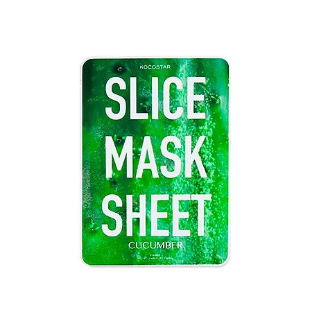 Máscara Facial Slice Mask Sheet Cucumber 30g - Kocostar