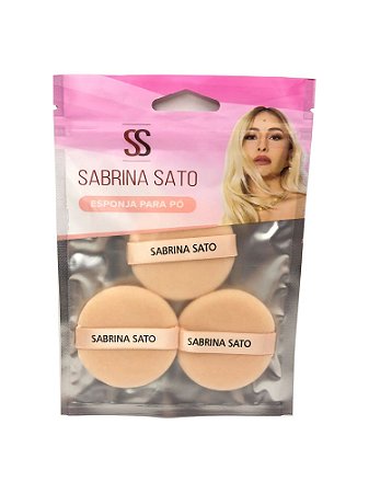 Esponja de Maquiagem para Pó 3un SS216 - Sabrina Sato