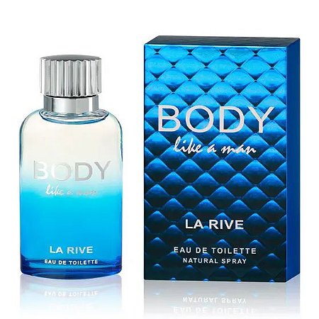 Perfume Body Like a Man EDT Masculino 90ml - La Rive