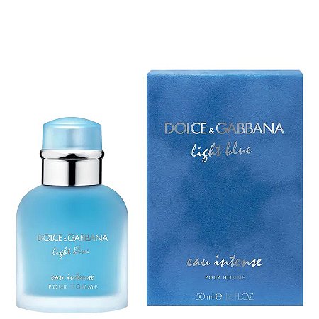 Perfume Light Blue Eau Intense Masculino 50ml - Dolce & Gabbana
