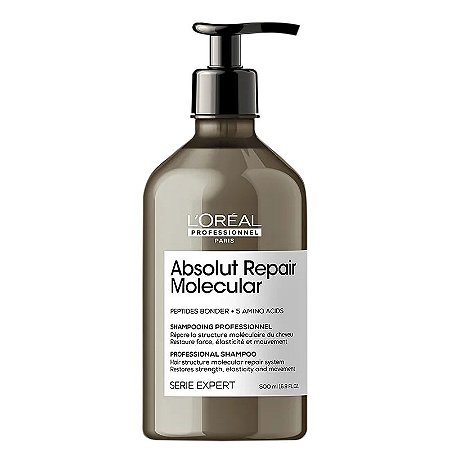 Shampoo Absolut Repair Molecular 500ml - Loreal Professional