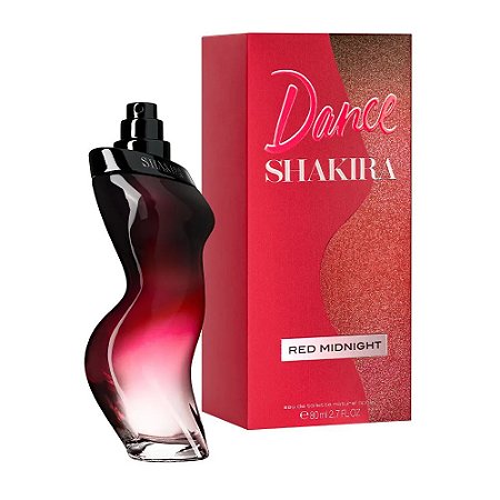 Perfume Dance Red Midnight Feminino EDT 80ml - Shakira