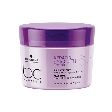 Máscara Capilar BC Keratin Smooth 200ml - Schwarzkopf