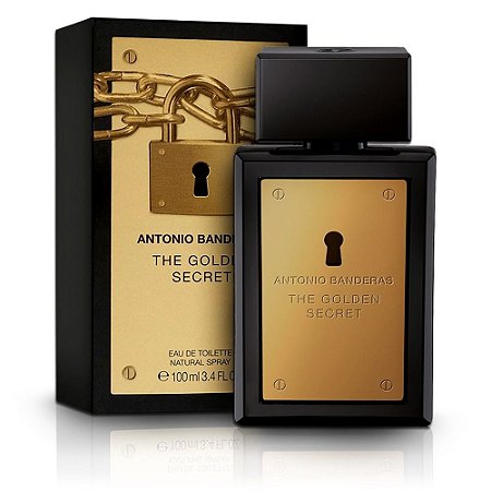 Perfume Golden Secret EDT Masculino 100ml - Antonio Banderas