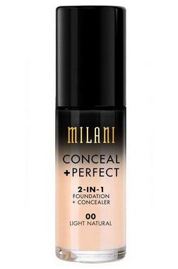Base Milani 2-in-1 Conceal+Perfect 00 Ligth Natural 30ml