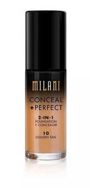 Base 2-in-1 Conceal+Perfect 10 Golden Tan 30ml - Milani