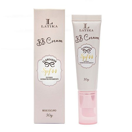 BB Cream Clareador SPF 44 Bege Escuro 30g - Latika