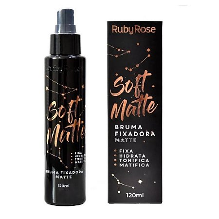 Bruma Fixadora de Maquiagem Matte 120ml - Ruby Rose