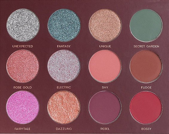 Paleta de Sombras Mariana Saad 12 Shades - Océane