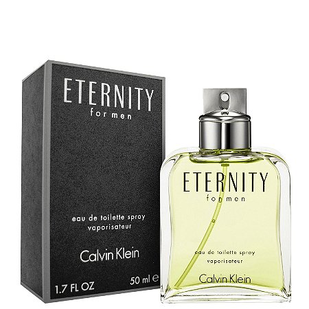 Perfume Eternity For Men Eau de Toilette 50ml - Calvin Klein