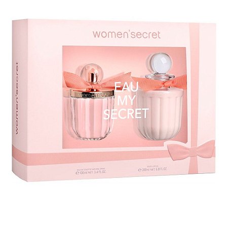 Kit Eau My Secret EDT Feminino 100ml - Women'Secret