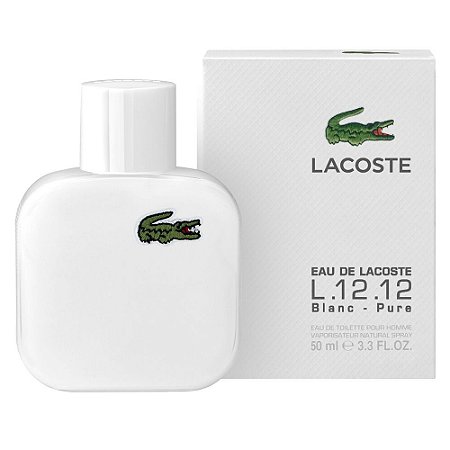 Perfume L.12.12 Blanc EDT Masculino 50ml - Lacoste