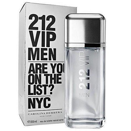 Carolina Herrera 212 VIP Men EDT 200ml Condessa Cosm ticos e